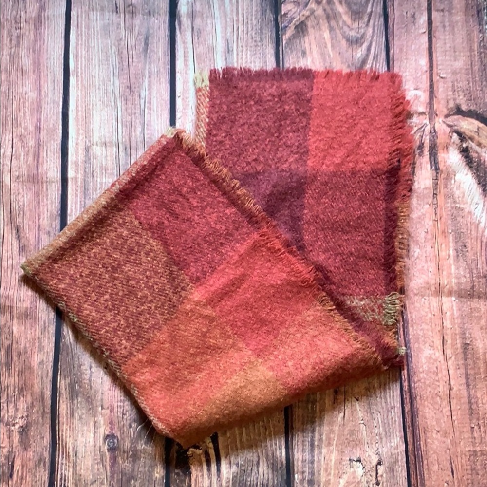 Rectangular blanket scarf